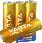 VARTA Pile alcaline Longlife, Mignon (AA/LR6)