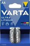 VARTA Pile au lithium "ULTRA Lithium", Mignon (AA), 2 piles