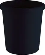 helit Corbeille à papier "the green german", 18 L, noir