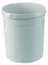 HAN Corbeille à papier GRIP, PP, 18 litres, gris clair