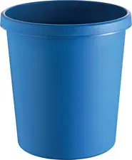 helit Corbeille à papier "the german", 18 litres, PE, bleu