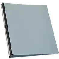 DURABLE Album CD/DVD 96, classeur à anneaux, PP, noir/argent