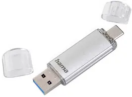hama Clé USB 3.0/3.1 "C-Laeta", 32 GB, argent