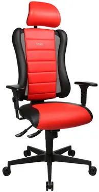Topstar Fauteuil de bureau "Sitness RS", noir / rouge