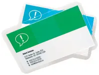GBC Pochette de plastification CardPouch, pour cartes