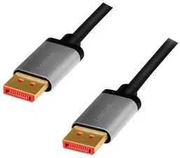 LogiLink Câble DisplayPort 1.4, fiche mâle - mâle, 2,0 m