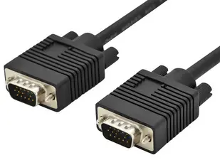 DIGITUS Câble de raccordement pour moniteur VGA, noir, 3,0 m