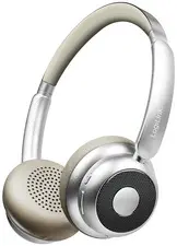 LogiLink Casque audio BT 6.0 AuraSolo, bluetooth, argent