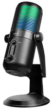LogiLink USB Mikrofon mit RGB-Licht,Cardioid/omnidirektional