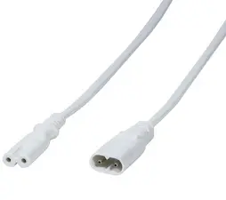 LogiLink Câble de rallonge à 3 broches, C8 - C7, 2,0 m