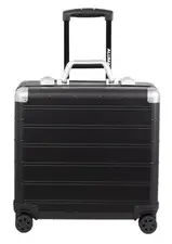 ALUMAXX Business Valise à roulettes GEMINI, serrure TSA,noir