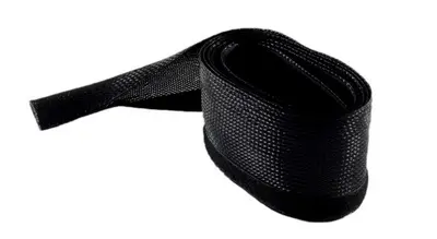 shiverpeaks BASIC-S Tube-faisceau de câble,  noir, 2 m
