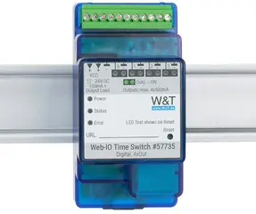W&T Commutateur de minuterie numérique Time Switch Web-IO