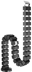 Fellowes Chemin de câble flexible CableSpine, noir