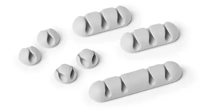 DURABLE Clip à câbles CAVOLINE CAVOLINE CLIP MIX, set, gris