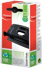 Maped Perforateur Essentials Green 10/12, noir