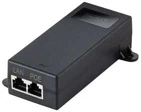 DIGITUS Injecteur Gigabit Ethernet PoE++, 803.3bt, noir