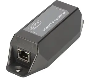 DIGITUS Extenseur Gigabit PoE +, 100 m, couleur: noir