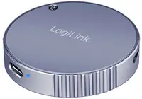 LogiLink Boîtier SSD USB 3.2 Gen2 magnétique, gris