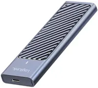 LogiLink Boîtier USB 3.2 Gen 2x2 pour M2 NVMe & SATA SSD