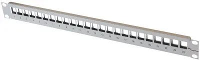 Telegärtner support de module 19" 1U, non équipé