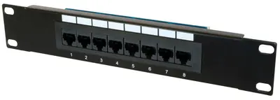 DIGITUS Panneau de brassage 10",CAT.5e, D, 8 x RJ45,1U non