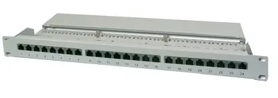 DIGITUS Panneau de brassage 19" Cat.5e, 16 x ports RJ45, 1 U
