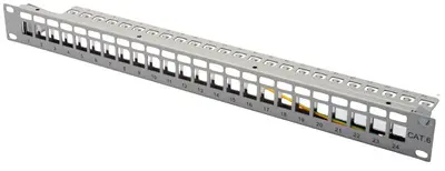 DIGITUS panneau de brassage modulaire 19" cat.6, 24 ports