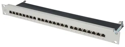 DIGITUS Panneau de brassage 19" Cat.6, classe E, 16 x RJ45