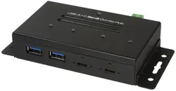 LogiLink Hub combo industriel USB 3.2 (Gen2), 4 ports, noir