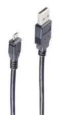 shiverpeaks BASIC-S Câble USB 2.0 micro, USB-A - USB-B micro