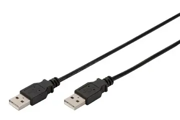 DIGITUS Câble USB 2.0, USB-A mâle - USB-A mâle, 1,0 m