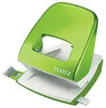 LEITZ Perforateur Nexxt 5008, en carton, vert métallisé