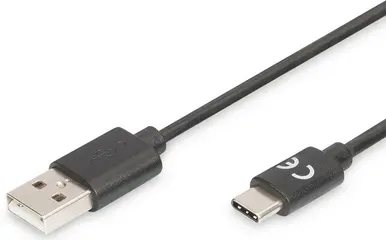 ASSMANN Câble de raccordement USB 2.0, USB-C - USB-A, 3,0 m
