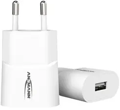 ANSMANN Chargeur USB Home Charger HC105, femelle USB, blanc