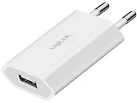 LogiLink USB-Steckdosenadapter, 1x USB-A, 5 Watt, weiß