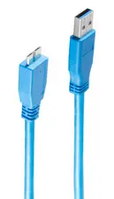 shiverpeaks BASIC-S Câble micro USB 3.0, USB-A - micro USB-B