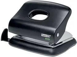 Rapid Perforateur ECO capacité: 20 feuilles, noir