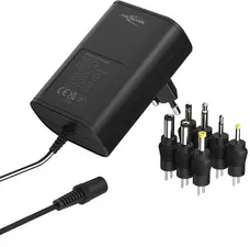 ANSMANN Bloc secteur universel APS 1500, 18 W / 3-12 V, noir