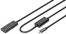 DIGITUS Câble de rallonge actif USB 3.2 Gen2, 5 m