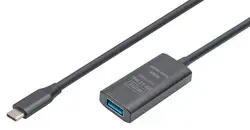 DIGITUS Câble de rallonge actif USB 3.2 Gen1, 10 m