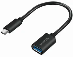 LogiLink Câble adaptateur USB 3.1, USB-C mâle- USB-A femelle