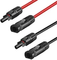 LogiLink Set de rallonges pour panneau solaire, 5,0 m