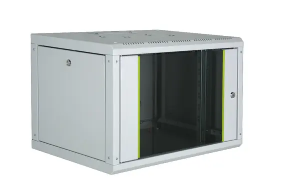 DIGITUS Coffret mural 19" Unique Line, 20U, gris clair