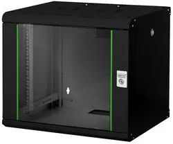 DIGITUS Coffret mural 19" Unique Line, 9 U, noir