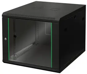DIGITUS Boîtier mural 19" Dynamic Basic, 9 U, noir