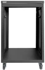 DIGITUS Monture universelle 19", avec roulettes, 16 U, noir