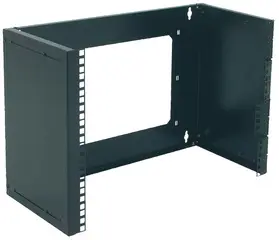 DIGITUS support mural 19" universel, 4 U, (RAL 9005), noir