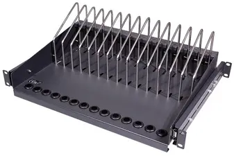 LogiLink Étagère 19" pour laptops/tablettes/smartphones