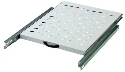 DIGITUS étagère 19", 1U, extensible, profondeur: 345 mm